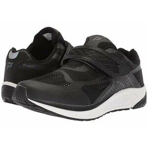 Propet One Strap Walking Running Sneaker Shoes  Black  Womens 7 M Ortholilte NEW